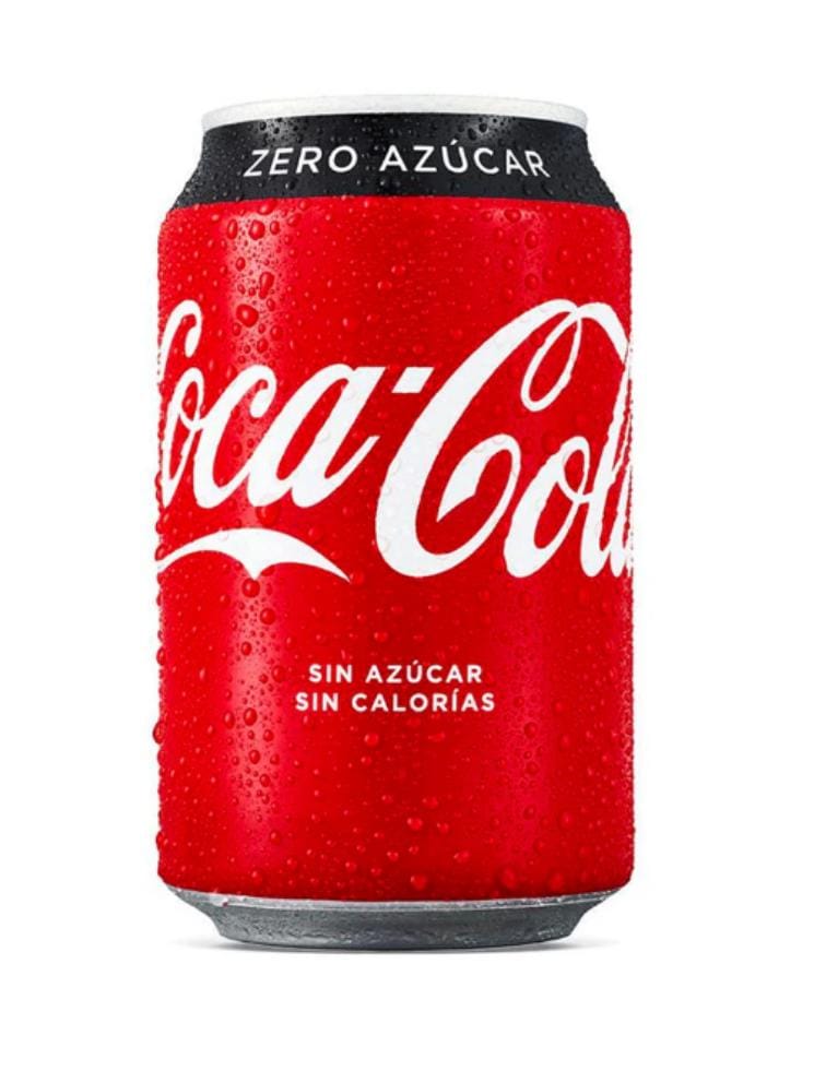 Coca cola zero lata
